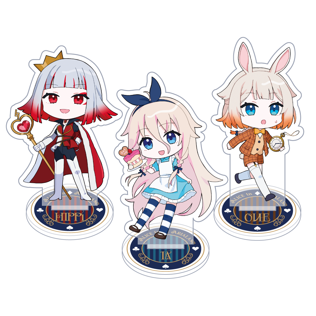 ALICE in ARIALAND ミニアクリルスタンド セット